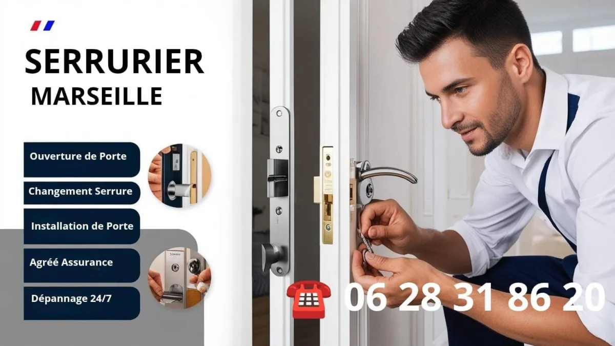 Serrurier professionnel à Le Cabot Marseille 13009 – Dépannage serrurerie rapide et efficace